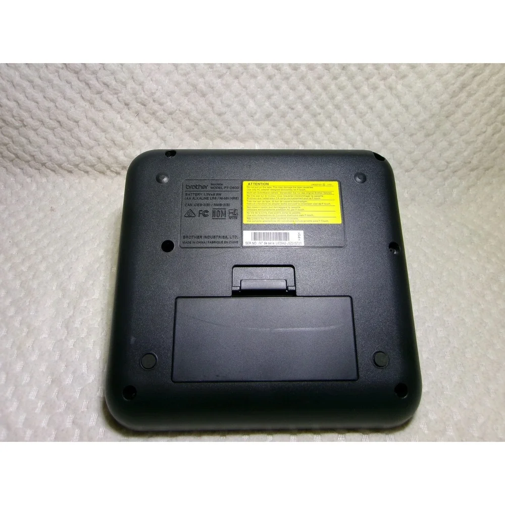 Brother P-Touch PT-D600 Label Maker PC Connectable with Case and AC Adapter